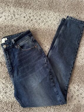 H&M Medium Blue High-Rise Denim Jeans